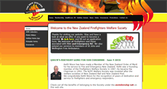 Desktop Screenshot of firefighters.org.nz